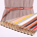 Stretch  Belt Women Fashion Waist Belt Thin Buckle Waistband for Fashion Ladies Belt Dress Apparel Accessories New Style 2023-belleandkai.com