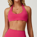 Women Sports Underwear Top Push Up Fitness Halter Yoga Bra Workout Bra Sport Tops For Women Breathable Running Vest Gym Wear-belleandkai.com