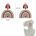Top Sale Fashion Colourful Dangle Earrings for Women Accessories Stud Earring Y2K Pendientes New In Resin Earings-belleandkai.com