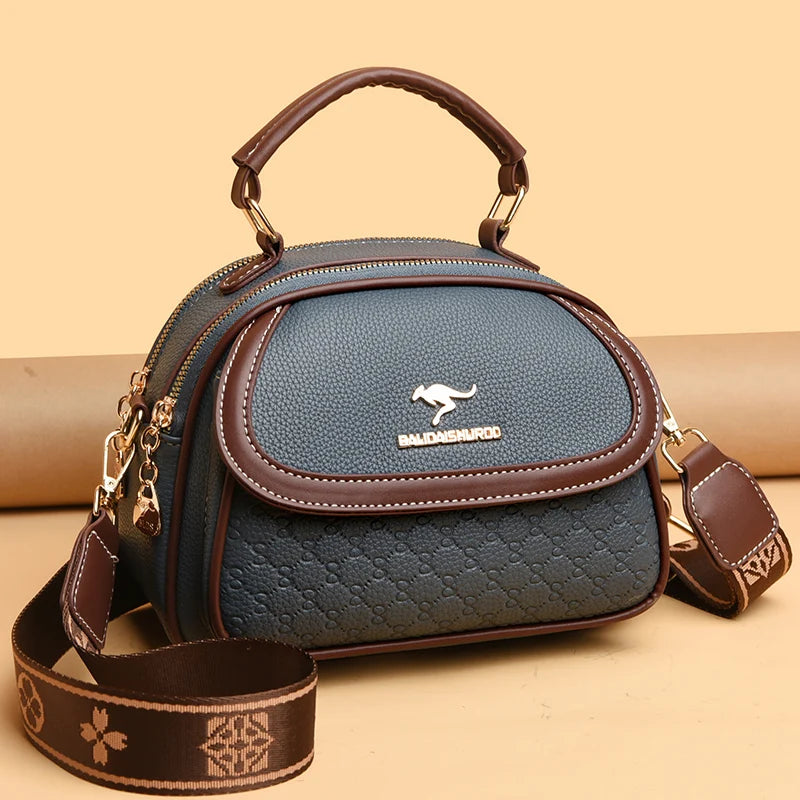 2024 new online celebrity Korean version of portable diagonal women's bag women fashion shoulder small round bag bags-belleandkai.com