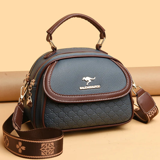 2024 new online celebrity Korean version of portable diagonal women's bag women fashion shoulder small round bag bags-belleandkai.com