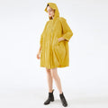 Miyake pleate Pleated Hooded Windbreaker Jacket Fall 2022 Winter New Korean Fashion Double Breasted Loose Women Long Trench Coat-belleandkai.com