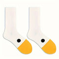 10 Pairs Cartoon Women Socks Fashionable And Versatile Cute Design Funny Goose Breathable Soft Comfortable Women Casual Socks-belleandkai.com