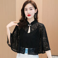 Cloak Summer Capes Ponchos Coats Fashion Clothes Women Clothing Tops Streetwear Party Vintage Casual Elegant Outerwear-belleandkai.com