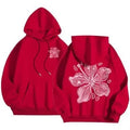 Fashionable Sporty Hoodie Casual Shoulder-Length Sleeve Printed Comfortable Polyester Women's Sweatshirt Trendy Streetwear-belleandkai.com