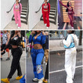 10 Bulk Items Wholesale Lots Tracksuits 2024 Printing 2 Piece Set Women Outfits Long Sleeve Zipper Hooded Jacket + Pant K12654_2-belleandkai.com