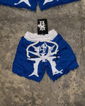 Y2K Double Waist Shorts Popular Trendy Brand New Embroidery Pattern Casual Shorts Women Harajuku Hip Hop Oversize Sports Shorts-belleandkai.com