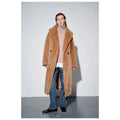 Top Quality New Teddy Coat Women, Luxury Genuine Fur 62% Alpaca 26% Wool 12% Silk, Winter Warm Long Teddy Coat Jacket for Women-belleandkai.com