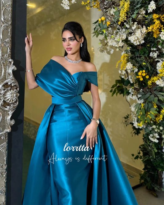 Lorrtta Grace Womens Dresses for Special Occasions Evening Dress Satin Fishtail Cut Luxury Dresses Women 2025 Robe Customized-belleandkai.com
