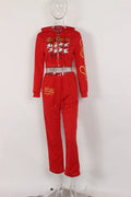 10 Bulk Items Wholesale Lots Tracksuits 2024 Printing 2 Piece Set Women Outfits Long Sleeve Zipper Hooded Jacket + Pant K12654_2-belleandkai.com