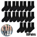 Magnetic Socks with Hands Women Men Fashion Black White Funny Cute Cartoon Eyes Couple Mid-tube Socks for Gifts-belleandkai.com