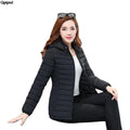 2025 New Women's Parkas lady Winter Thickened Slim Warm Jackets Female Hooded Parkas Women Cotton Padded Jacket Ultralight Coat-belleandkai.com