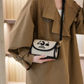Beibao New Fashionable Cylindrical Bag Women's Shoulder Bag Embroidered Canvas Women's Bag Crossbody Bag Texture Small Bag-belleandkai.com