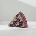 Alizekerr Pizza Shaped Diamond Evening Clutch Bags 2024 New Gorgeous Unique Metallic Watermelon Rhinestone Purses Wedding Party-belleandkai.com