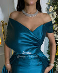Lorrtta Grace Womens Dresses for Special Occasions Evening Dress Satin Fishtail Cut Luxury Dresses Women 2025 Robe Customized-belleandkai.com
