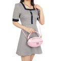 Fashion American Football Style Crossbody Bag for Women Girl’s Shoulder Bags Rugby Style Purses Designer Ball Novelty Handbags-belleandkai.com