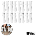 Magnetic Socks with Hands Women Men Fashion Black White Funny Cute Cartoon Eyes Couple Mid-tube Socks for Gifts-belleandkai.com