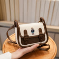 Beibaobao 2025 New Single Shoulder Crossbody Bag Lightweight Bag Cartoon Bear Versatile Mini messenger bag Handbag-belleandkai.com