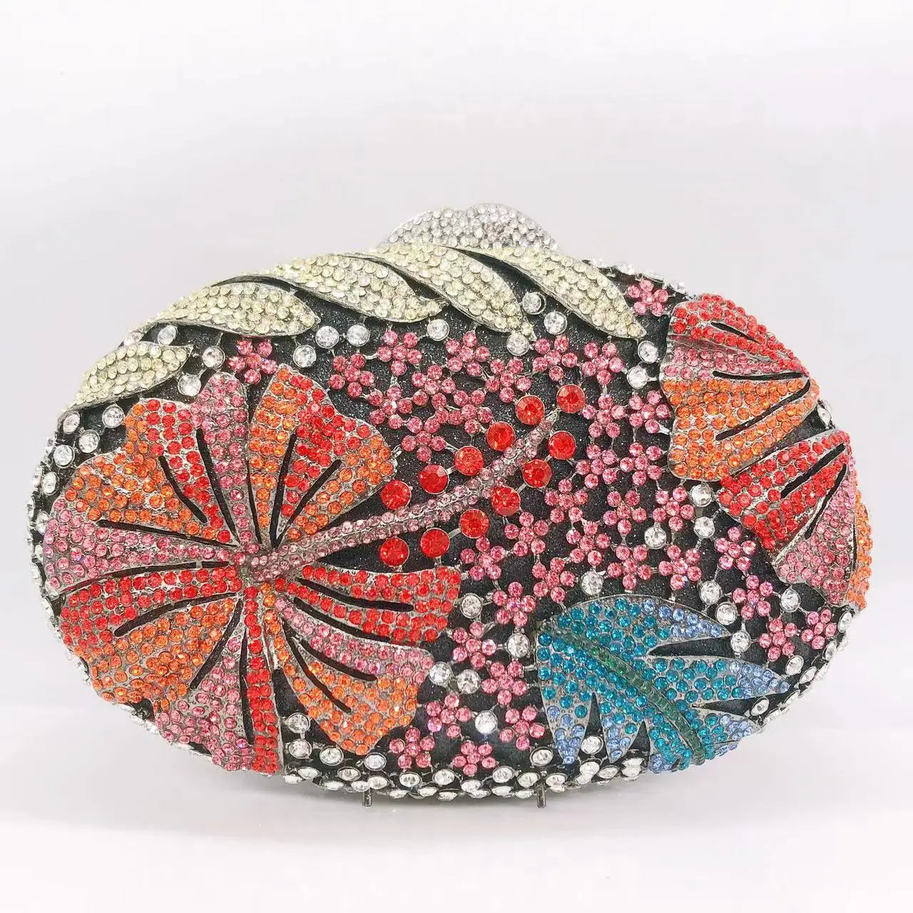 Blue/Yellow/White Multicolored Diamond Crystal Clutch Rhinestone Women Clutches High Quality Phone Wallet Best  Party Purse Bag-belleandkai.com
