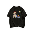 Fashionable summer versatile and age-reducing Korean loose short-sleeved T-shirt for women clothing y2k top graphic t shirts-belleandkai.com