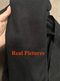 2024 Autumn Winter Women Vintage Coffee Blue Mid-Long Coat Jackets Female Concise Korean Style Loose Outside Thermal Woolen Coat-belleandkai.com