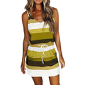 Sleeveless Dress for Women Clothing 2024 Summer Vacation Pullover Beach Sundress Female Korean Fashion Slim Sexy Short Dresse M-belleandkai.com
