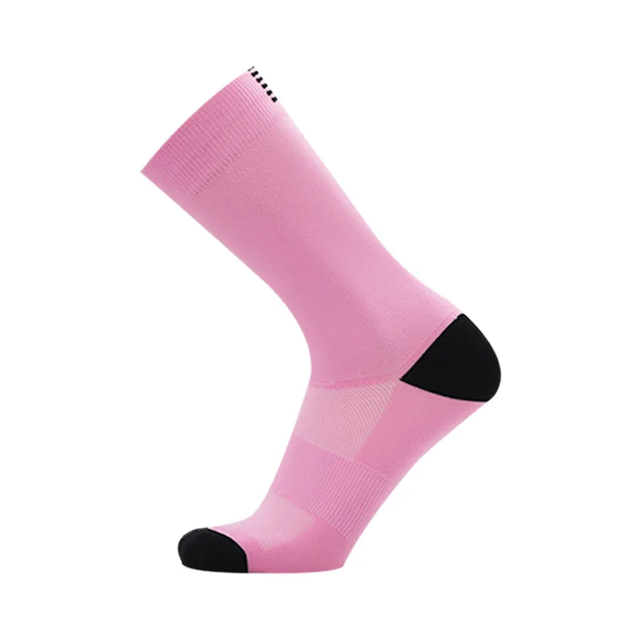 1/5/10/20pair Mid-Calf Athletic Socks For Cycling Running, Sweat-absorbing Breathable Sports Socks For Men Women-belleandkai.com