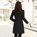 Women's Spring And Autumn New Jackets Korean Version Slim Fit Single Breasted Waist Shrinking Female Cape Coat Wind Breake Tunic-belleandkai.com