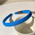 New Korean Simple Striped Solid Color Hair Band for Women's Sweet Versatile Face Washing Headband Girls Hair Accessories-belleandkai.com