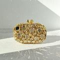 Alizekerr Glass Crystal Evening Bags Women 2025 Luxury Designer Gorgeous Sparkling Rhinestone Clutch Purses Bridal Wedding Party-belleandkai.com