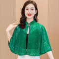 Cloak Summer Capes Ponchos Coats Fashion Clothes Women Clothing Tops Streetwear Party Vintage Casual Elegant Outerwear-belleandkai.com