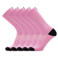 1/5/10/20pair Mid-Calf Athletic Socks For Cycling Running, Sweat-absorbing Breathable Sports Socks For Men Women-belleandkai.com