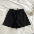 Women's Casual Shorts Petite Summer New Grey Versatile Outer Wear Running Trunks Trendy Cotton Material Origin China-belleandkai.com