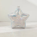 Alizekerr Star Shaped Crystal Evening Bags Women 2024 Boutique Gorgeous Gradient Colour Diamond Mini Clutch Purses Wedding Party-belleandkai.com