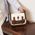 Beibaobao 2025 New Single Shoulder Crossbody Bag Lightweight Bag Cartoon Bear Versatile Mini messenger bag Handbag-belleandkai.com