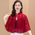 Cloak Summer Capes Ponchos Coats Fashion Clothes Women Clothing Tops Streetwear Party Vintage Casual Elegant Outerwear-belleandkai.com