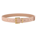 New Luxury Double Genuine Leather Belt for Women Jeans Casual Dress Square Alloy Buckle Ladies Trendy Belts Fashion Waistband-belleandkai.com