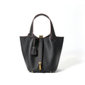 [2025 New Release] High - End Genuine Leather Tote Bags - Ideal For Moms, Brides & All Women! Basket - Style Luxury Handbags-belleandkai.com