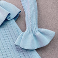 YuooMuoo Brand Fashion One-piece Knitted Maxi Dress Women Elegant V-neck Ruffled Slim Waist Bodycon Sweater Dress Party Vestido-belleandkai.com