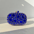 Alizekerr Glass Crystal Evening Bags Women 2025 Luxury Designer Gorgeous Sparkling Rhinestone Clutch Purses Bridal Wedding Party-belleandkai.com