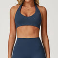 Women Sports Underwear Top Push Up Fitness Halter Yoga Bra Workout Bra Sport Tops For Women Breathable Running Vest Gym Wear-belleandkai.com