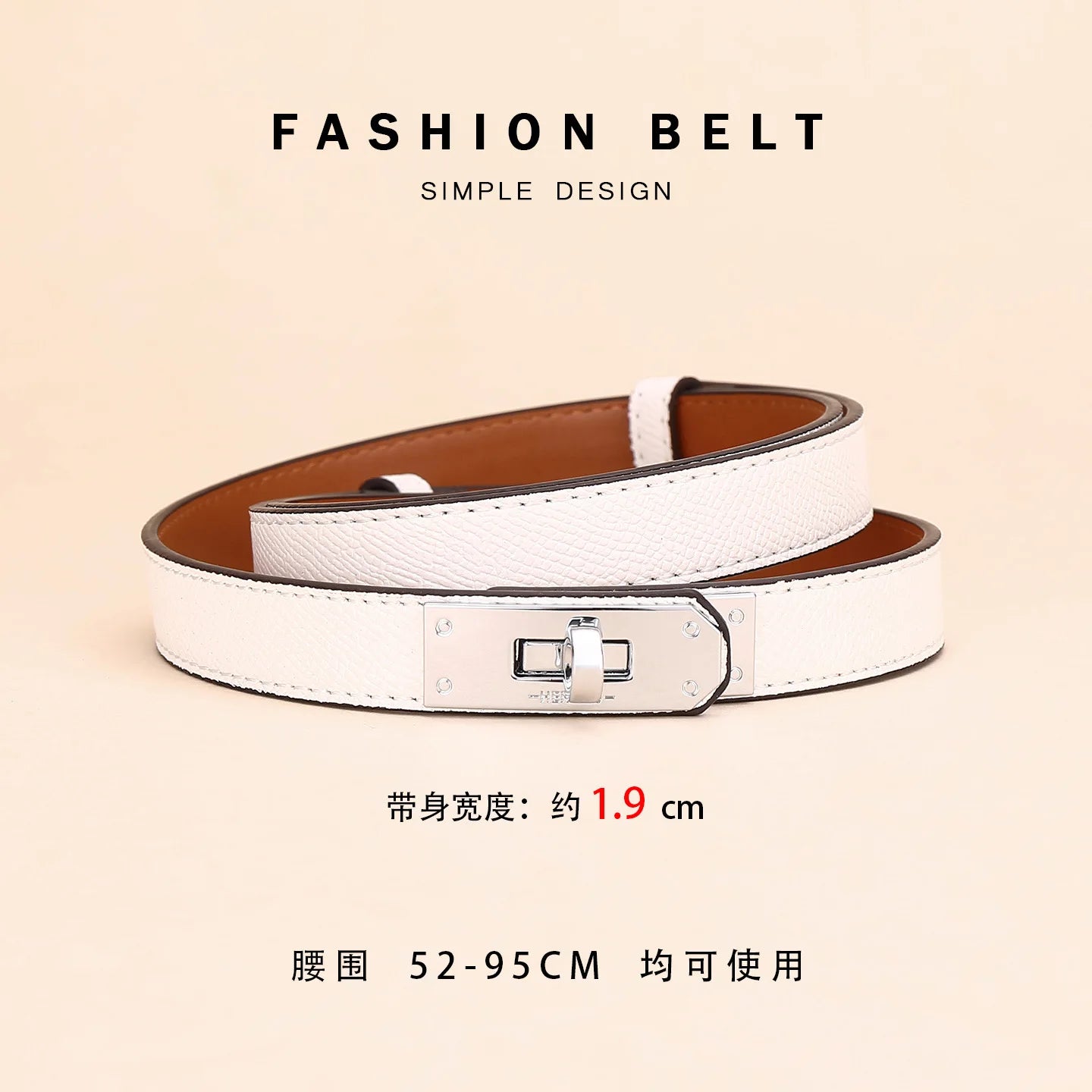 Adjustable Plutonium Leather Ladies Dress Accessories Slim Belts Thin Women Belt Belts Alloy Buckle Fashion Female Waist-belleandkai.com