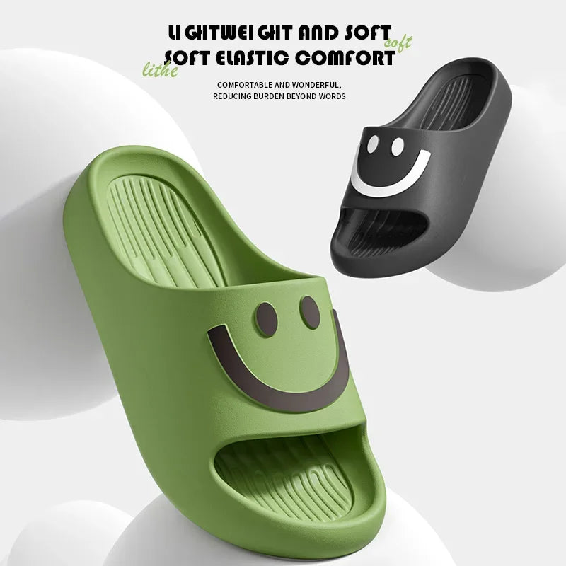 Gorasion Women's Indoor EVA Slipper Lightweight Summer Home Slippers Comfortable Soft Outsole Unisex Pull-on Bathroom Slippers-belleandkai.com
